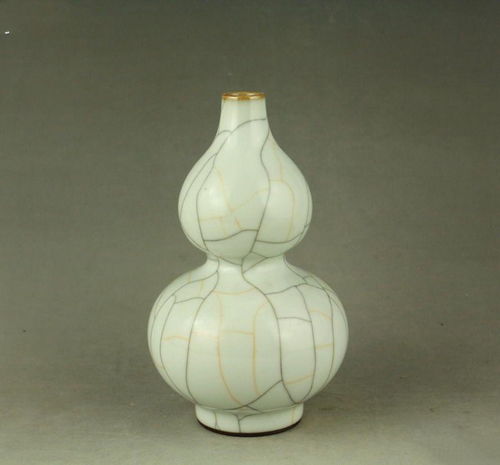 哥窑葫芦瓶 从收藏鉴定到拍卖修复的艺术之旅